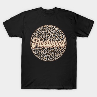 Classic Music Fleetwood Personalized Name Circle Birthday T-Shirt